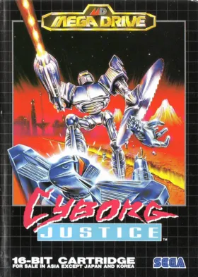 Cyborg Justice (USA, Europe) box cover front